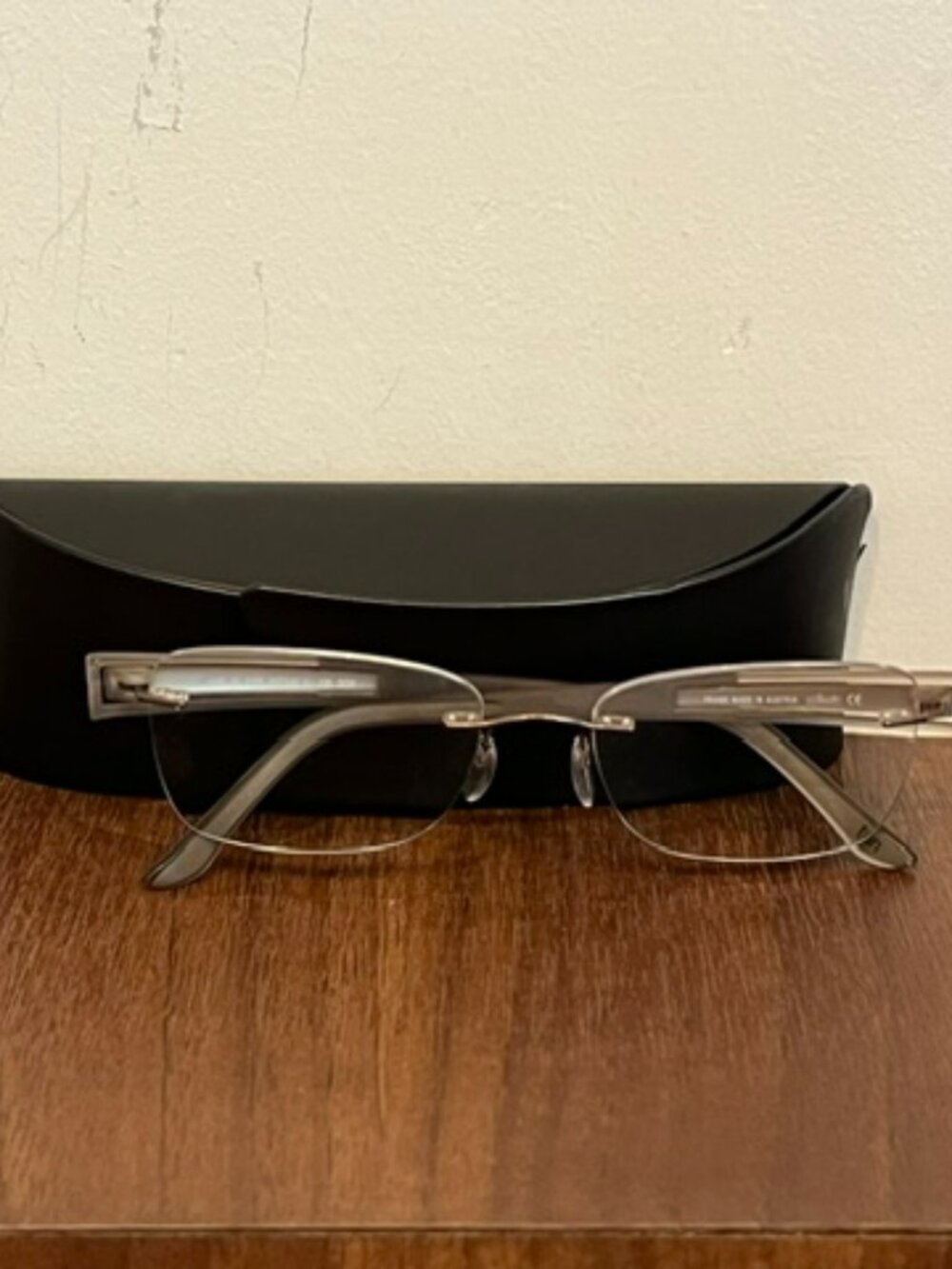 Silhouette Titan Brown Rimless Eyeglasses, 4298 40 6053, 52-17-135 w/ Case